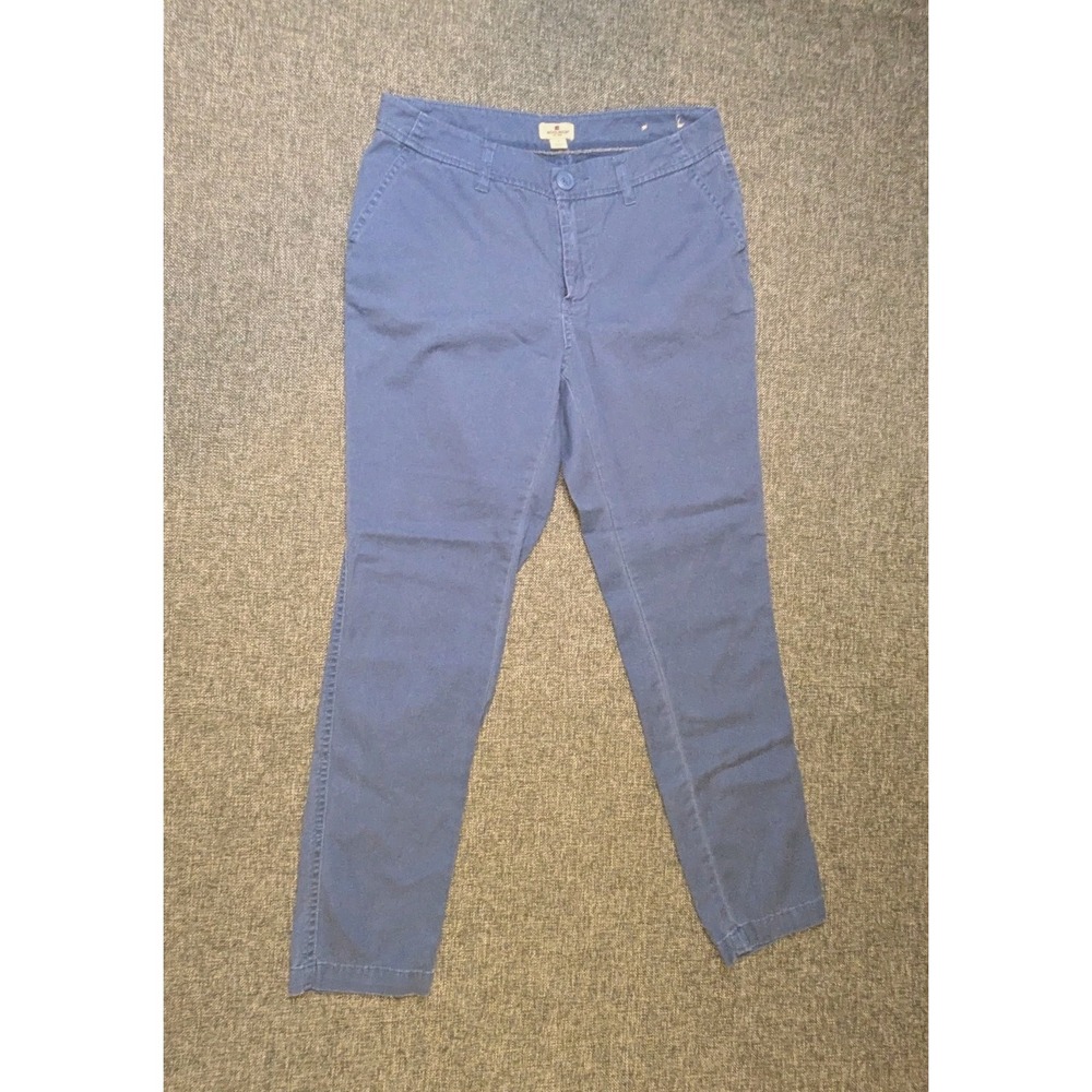 Woolrich Women's Size 4 Quarry Blue Chino Cargo Capri Pants Hiking outdoor
